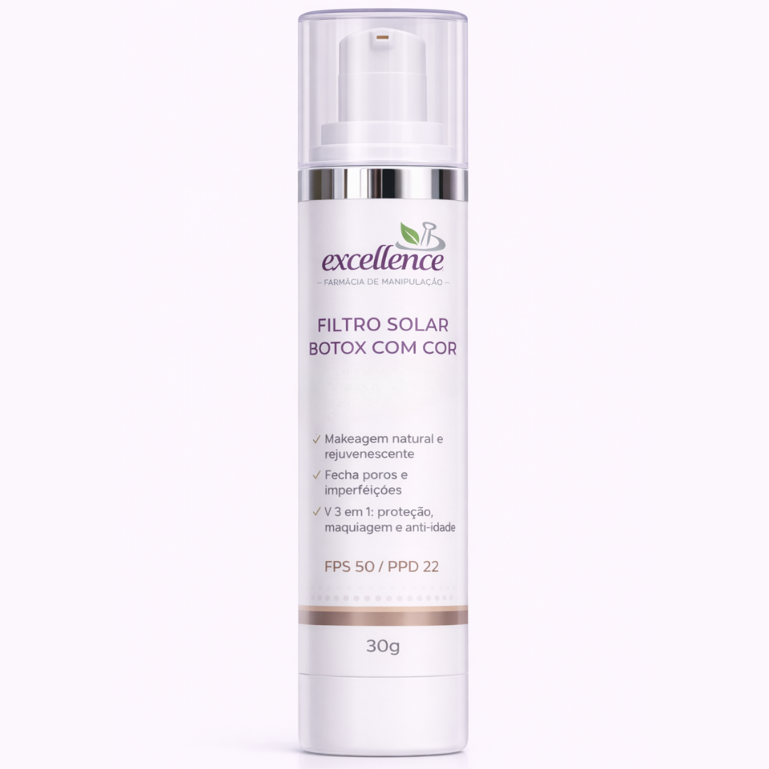 Filtro Solar Relaxante com Cor 30g