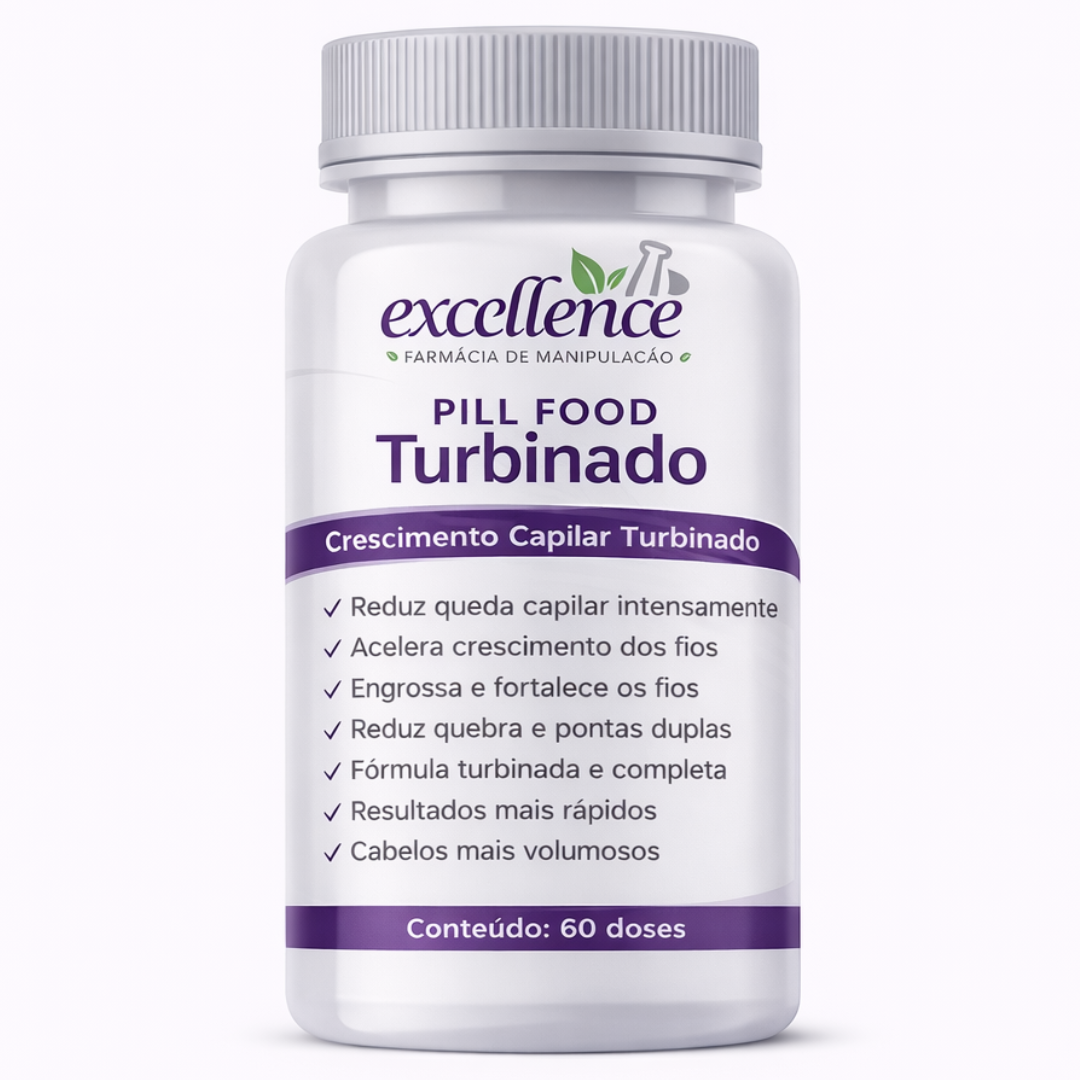 Pill Food Turbinado 60 Doses